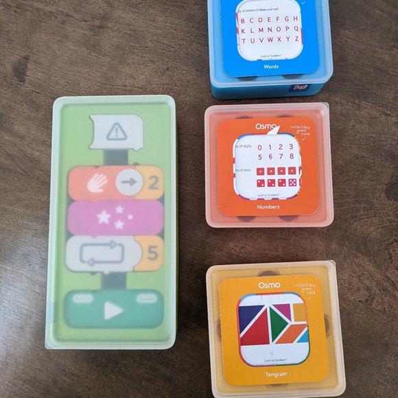 Osmo bundle ( genius words, numbers, tangram and coding) - Picture 1 of 6